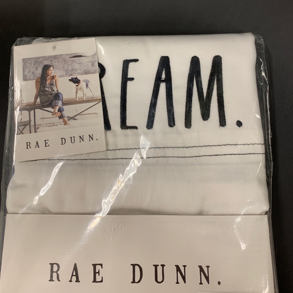 RAE DUNN DREAM PILLOWCASES - SET OF TWO